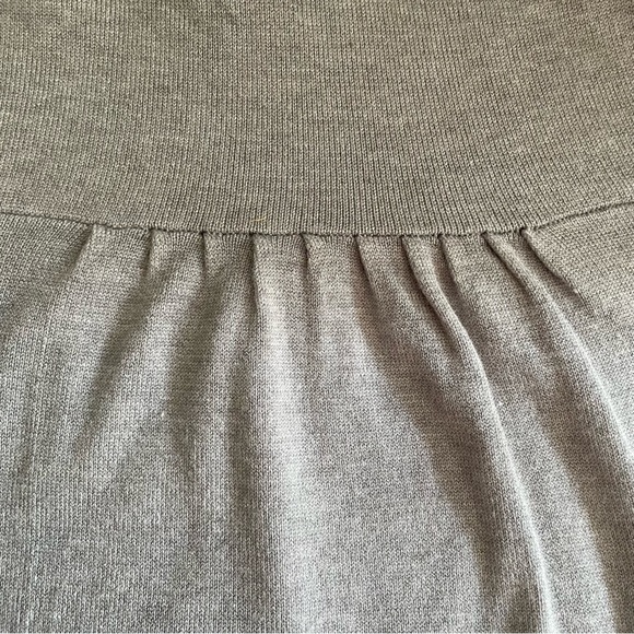 Derek Heart Light Gray Long Sleeve Turtleneck Sweater Dress EUC size M - Picture 9 of 9